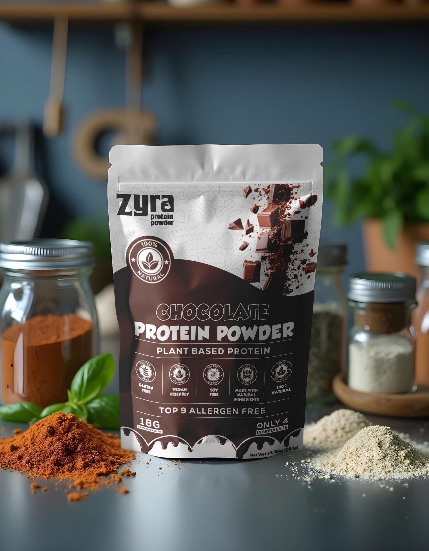 (2) Pack Bundle- Chocolate Protein Powder
